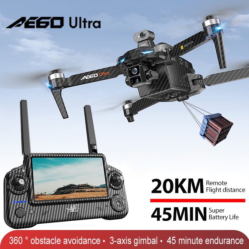 Drone Surveying - AE60 GPS Drone Profesyonel 8K Kamera