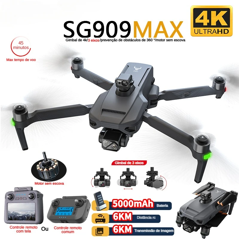 ZLL SG909 SG909MAX 4K Kameralı - Drone Surveying incelemesi ve fiyatı